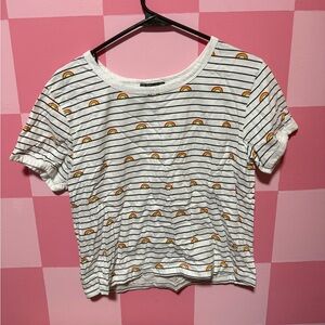 Rainbow Striped Tee